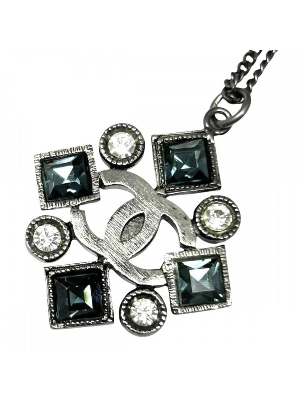 Chanel Cc Logo Pendant Necklace #347231C70B